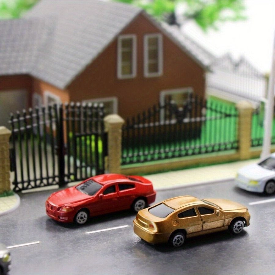 Mini Car Sedan Models - 1:100 durable plastic
