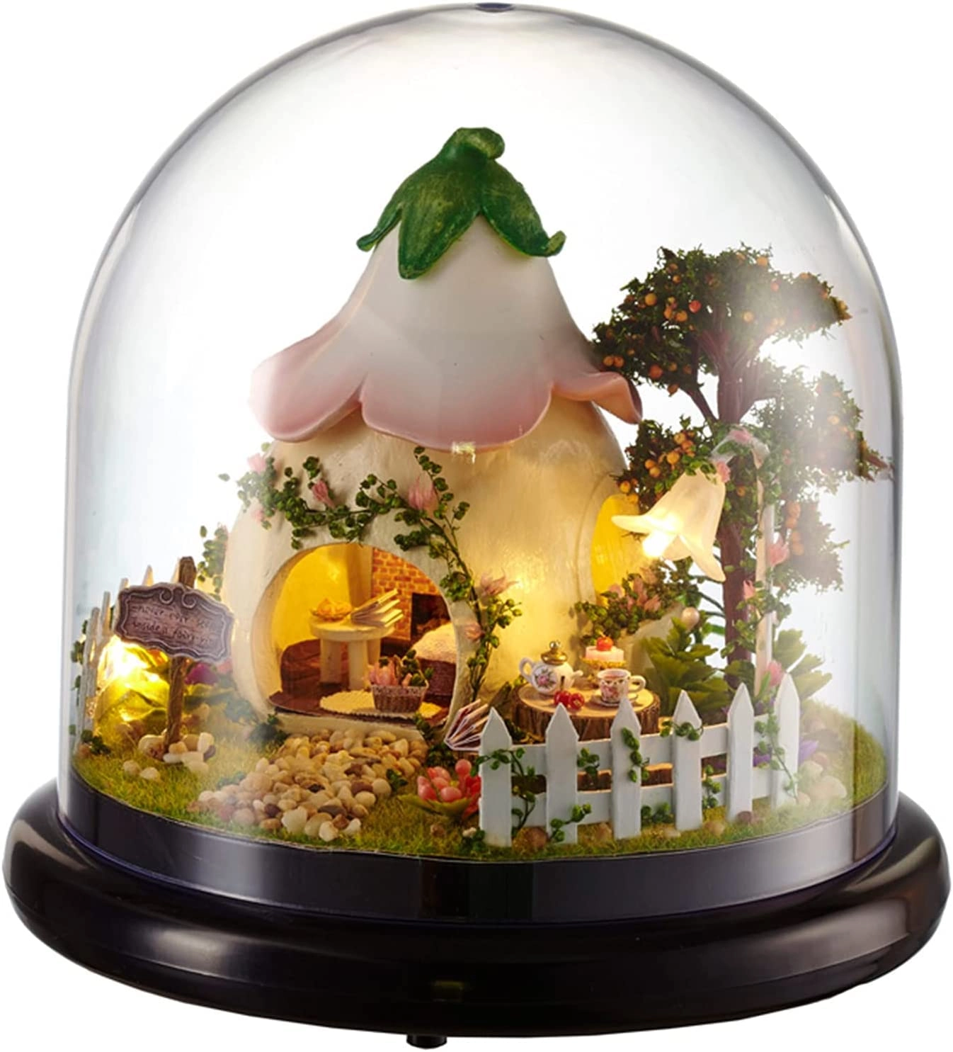 CUTEROOM Miniature Dollhouse Kit - Green Garden