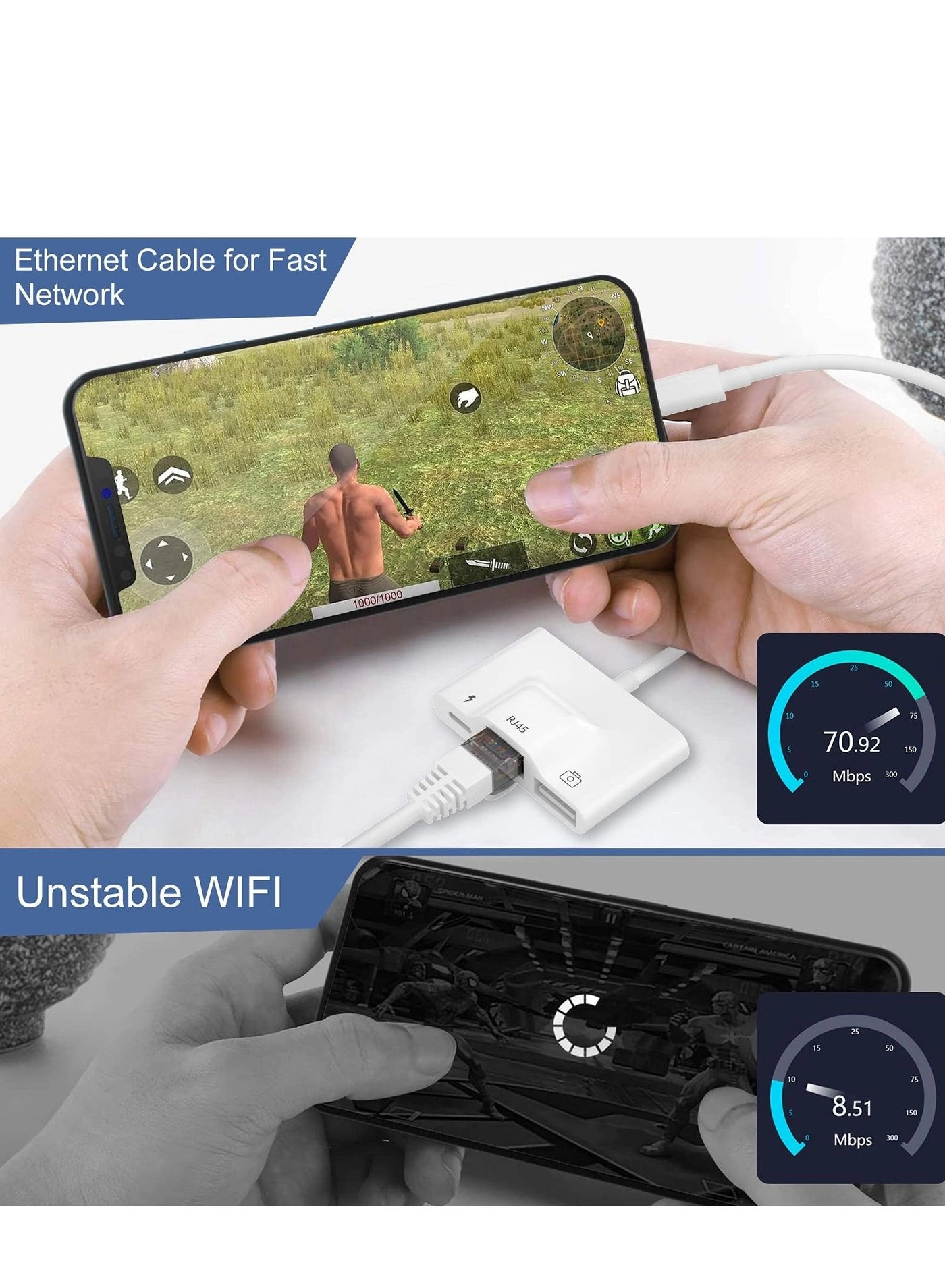 RJ45 Ethernet Adapter