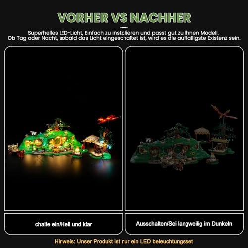 LED Lighting Kit for Lego 10354 - Light Only Battery USB