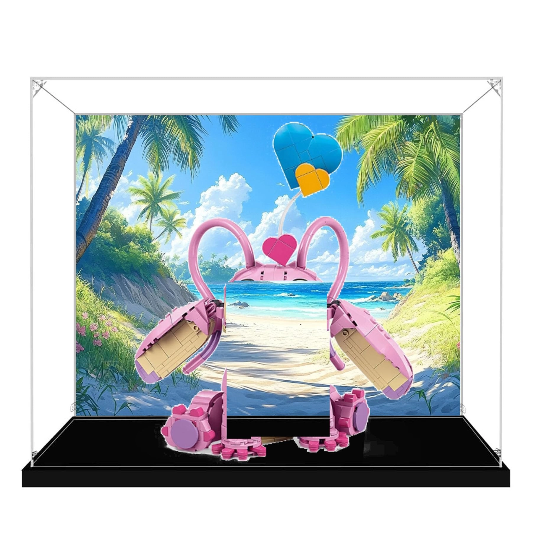 PHOVKFR Display Case for LEGO 43257 Block Model - Acrylic