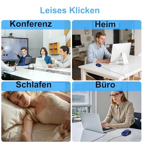 Mini USB C Wired Mouse - USB