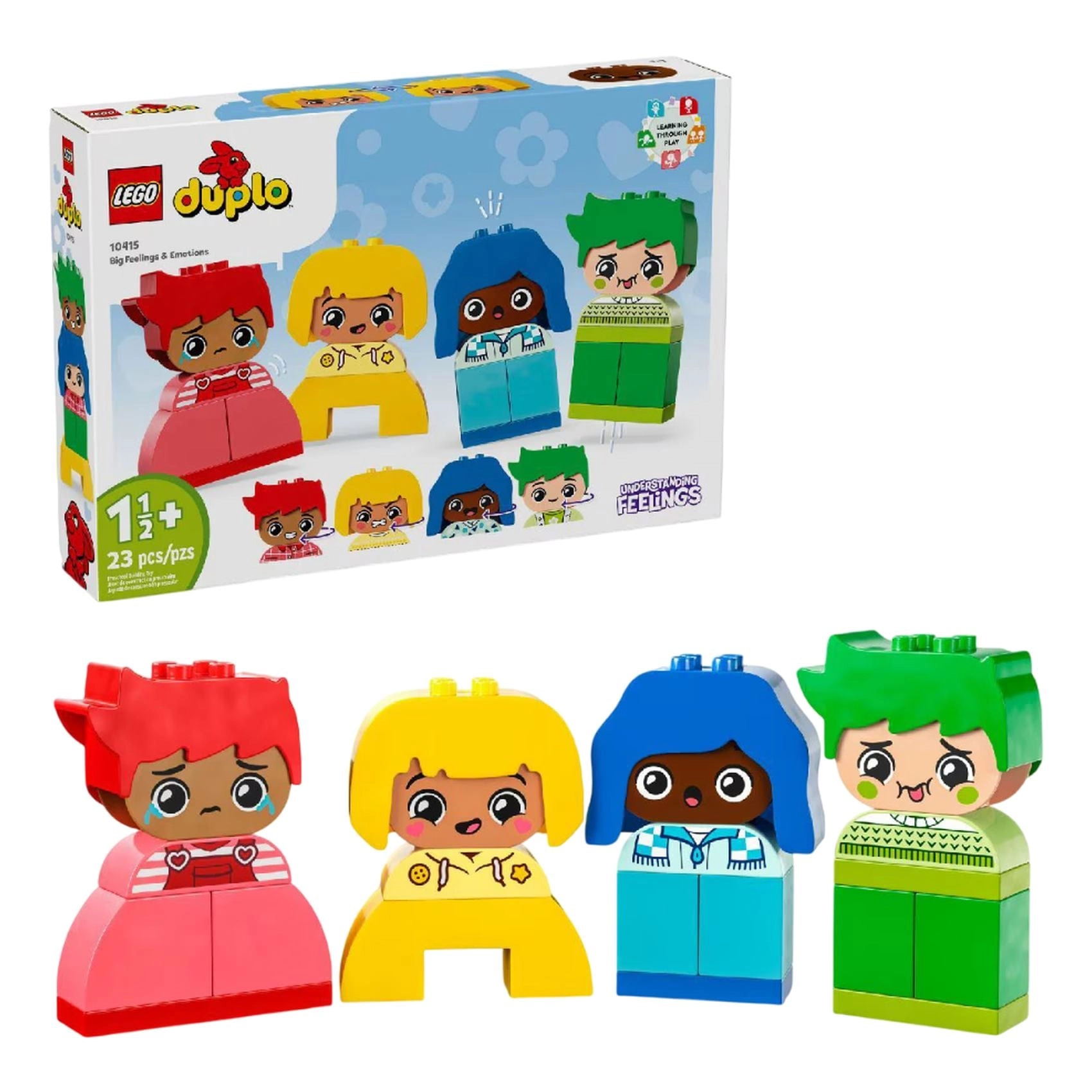 COLOR LAND CHILDRENS TOYS CENTER LLC Duplo Big Feelings and Emotions (10415)
