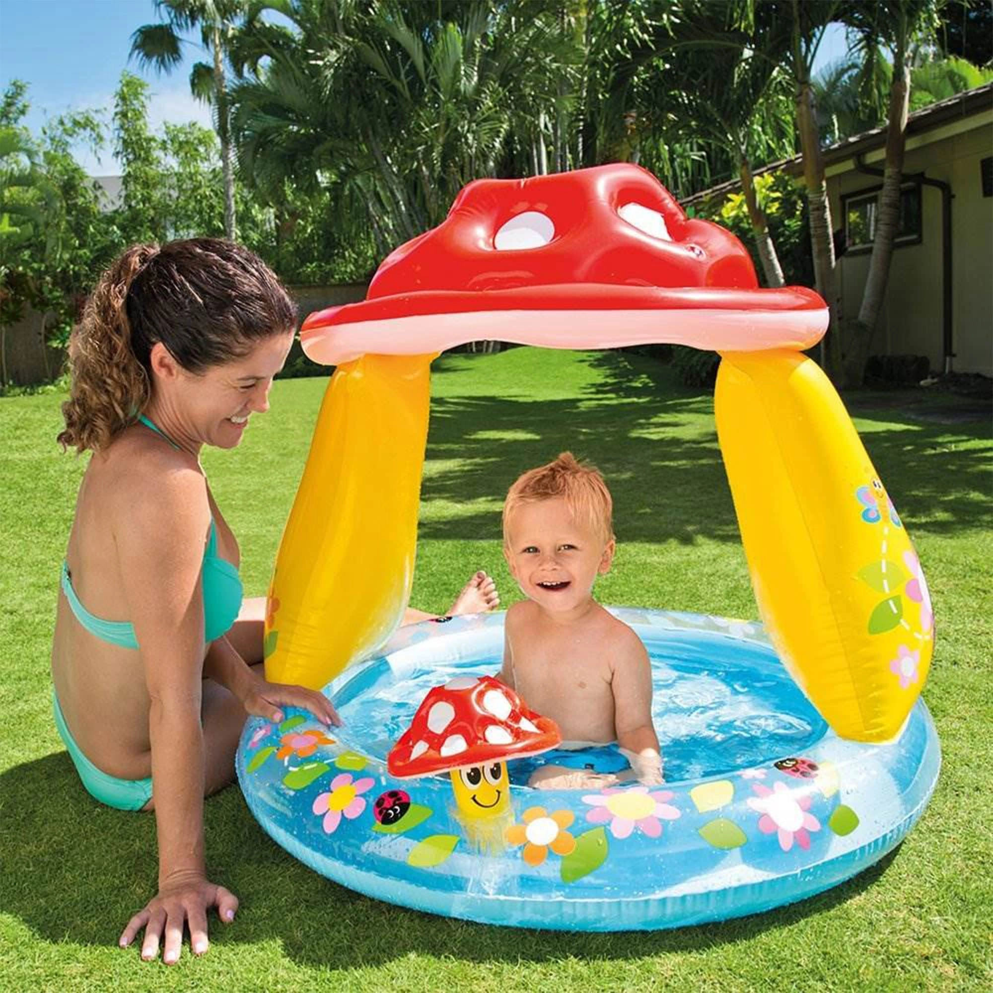 Mushroom Baby Pool - 45 litres