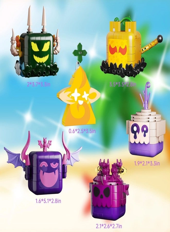 Fruits Toy Building Sets - 494pcs