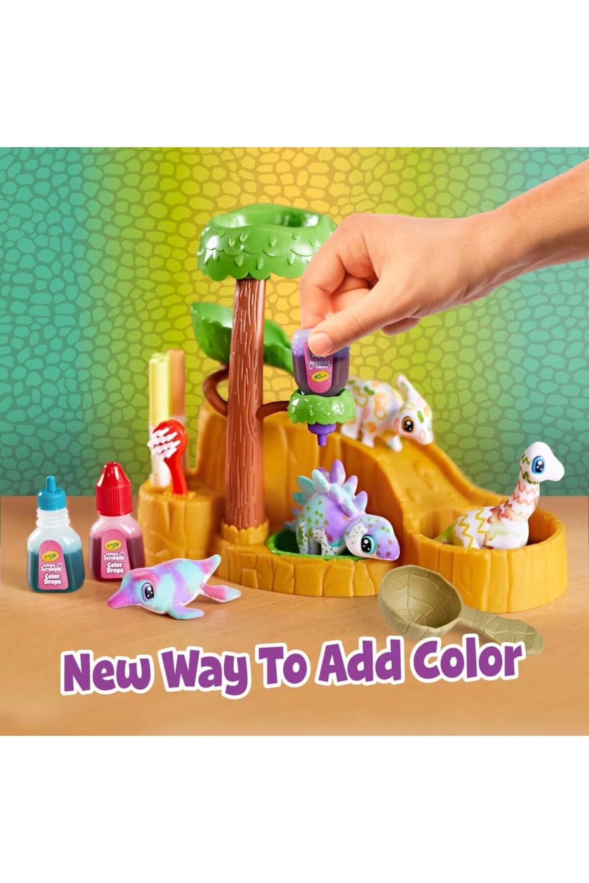Scribble Scrubbie Pets Dino Waterslide - 3+ years 1 pcs