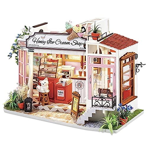 DIY Miniature Dollhouse Kit - Ice Cream Store 124 scale