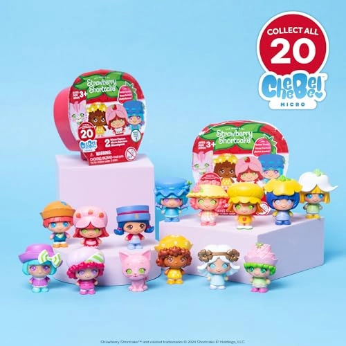 Strawberry Shortcake Micro Cheebee Blind Bag Figure - 1.5-inch Bundle