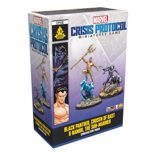 Marvel: Crisis Protocol: Black Panther, Chosen of Bast & Namor, the Sub-Mariner