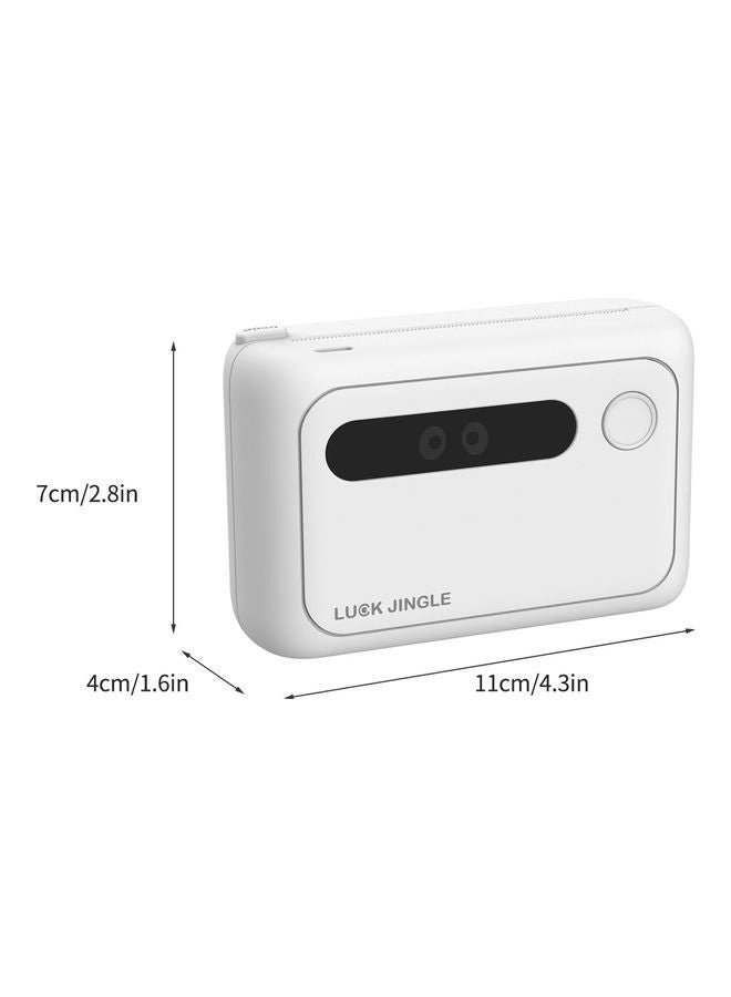 Wireless Mini Photo Printer White/Green