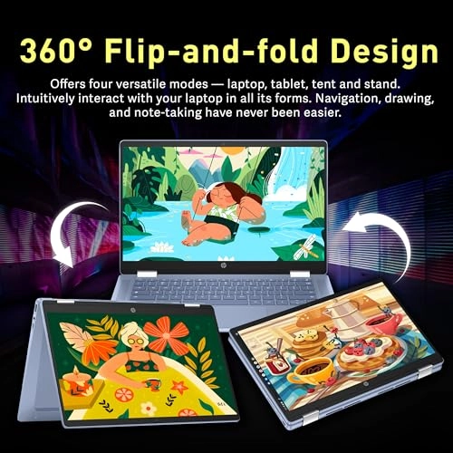 Chromebook x360 - 14'' N100 4GB DDR4 224GB Storage