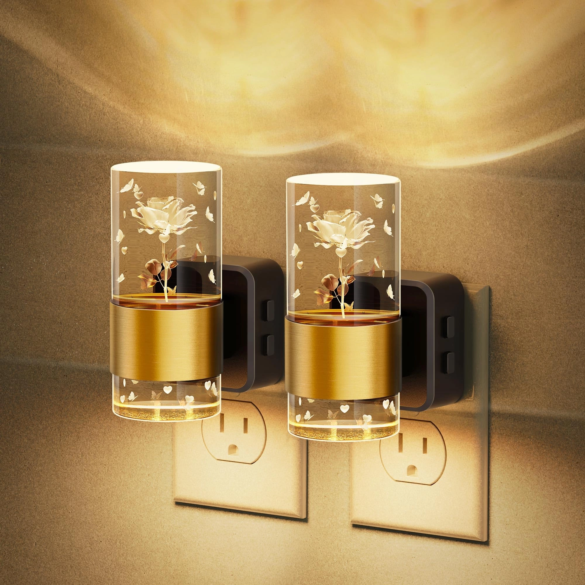 JandCase Night Light - Plug-in electric 10/50/100LM 3000K+RGB Pack