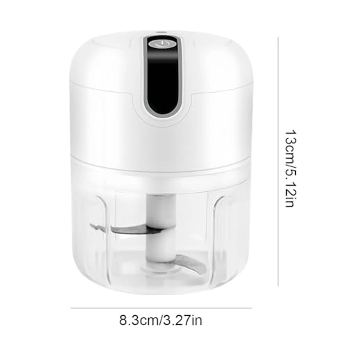 Mini Garlic Masher - 250ml USB Rechargeable