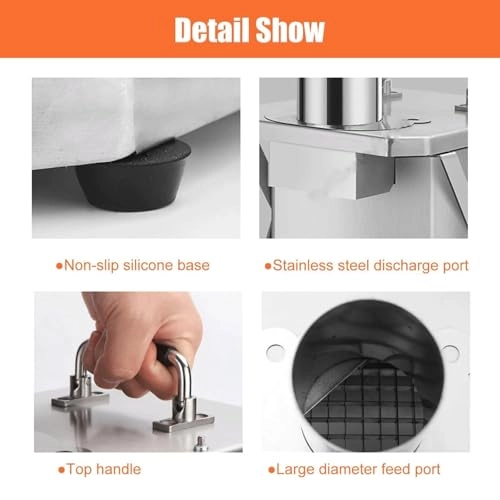 Electric Vegetable Dicing Machine - 200W