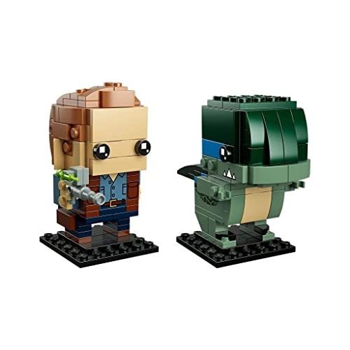 Jurassic World Owen & Blue Park (41614) - Brickheadz