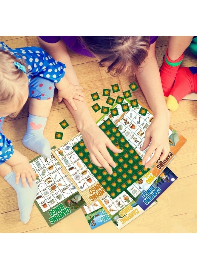 Camping Bingo Game - English