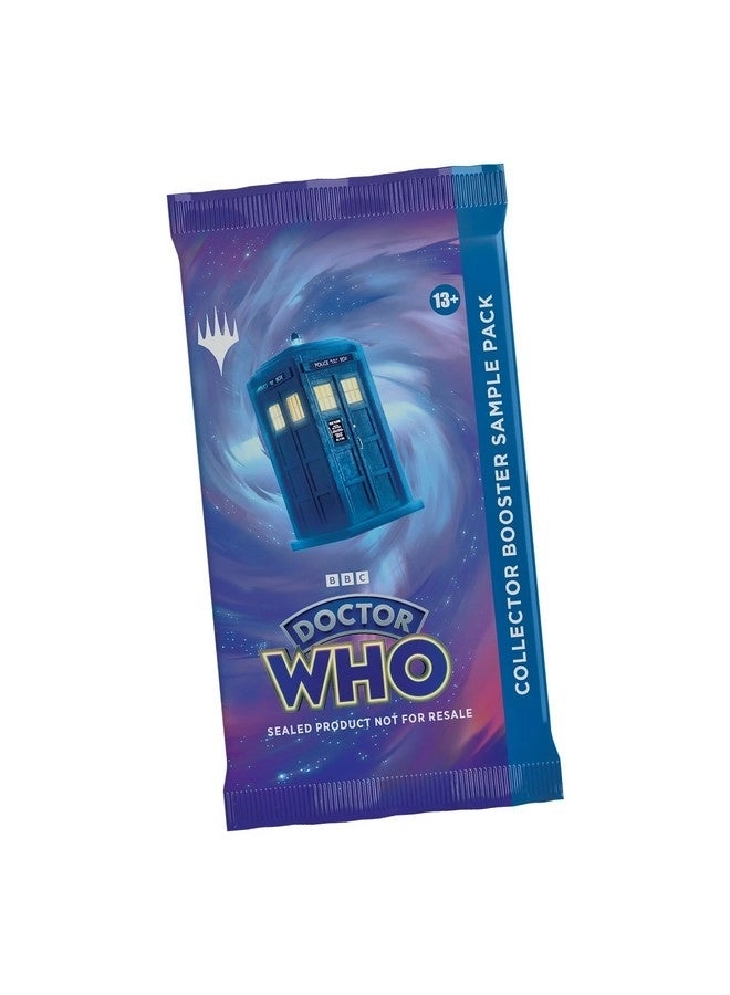 Doctor Who Commander Deck - Blast from The Past - 100-Card + Collector Booster Sample Pack - 2-Card + Accessories