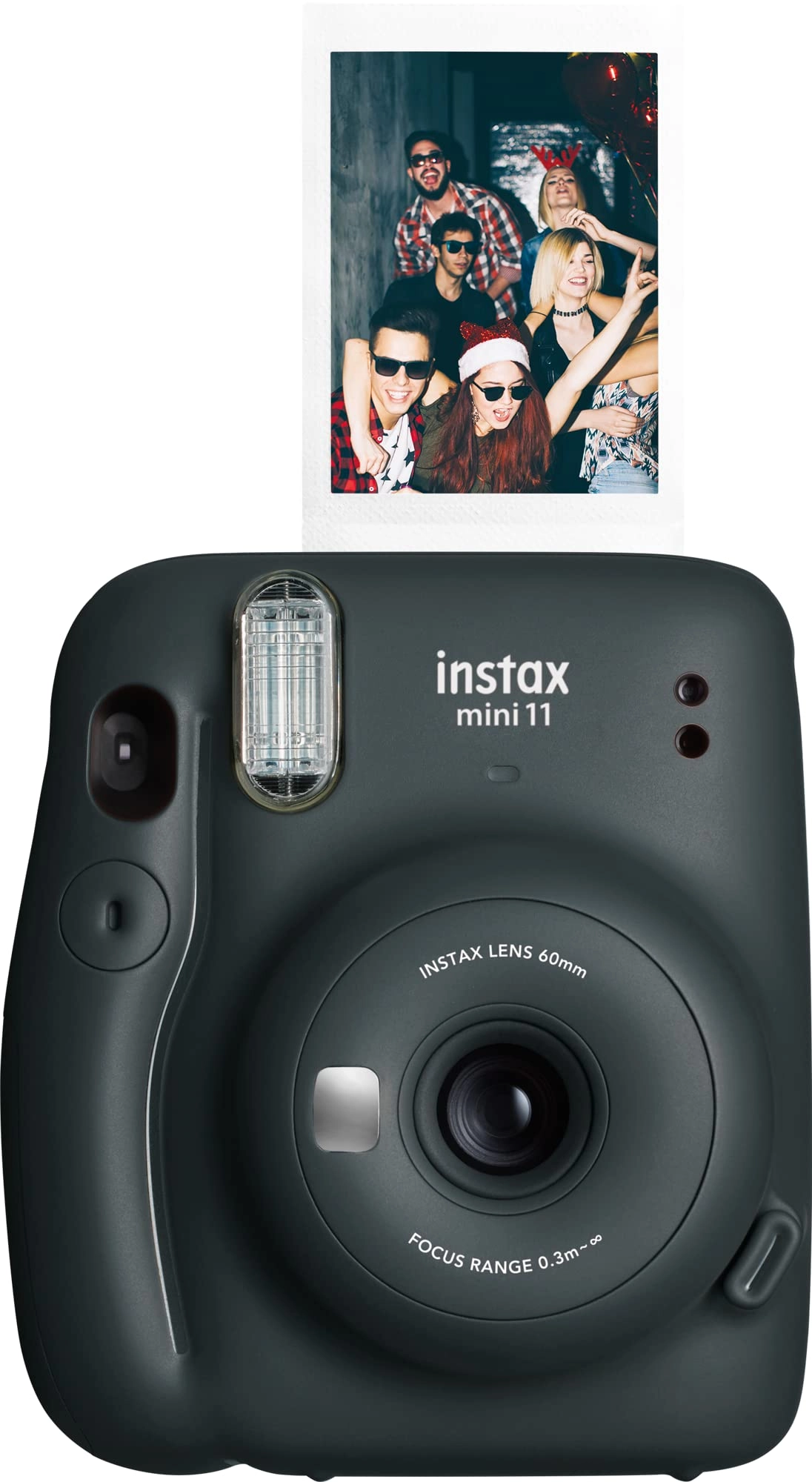 Fujifilm Instax Mini 11 - Charcoal Grey 2 AA batteries