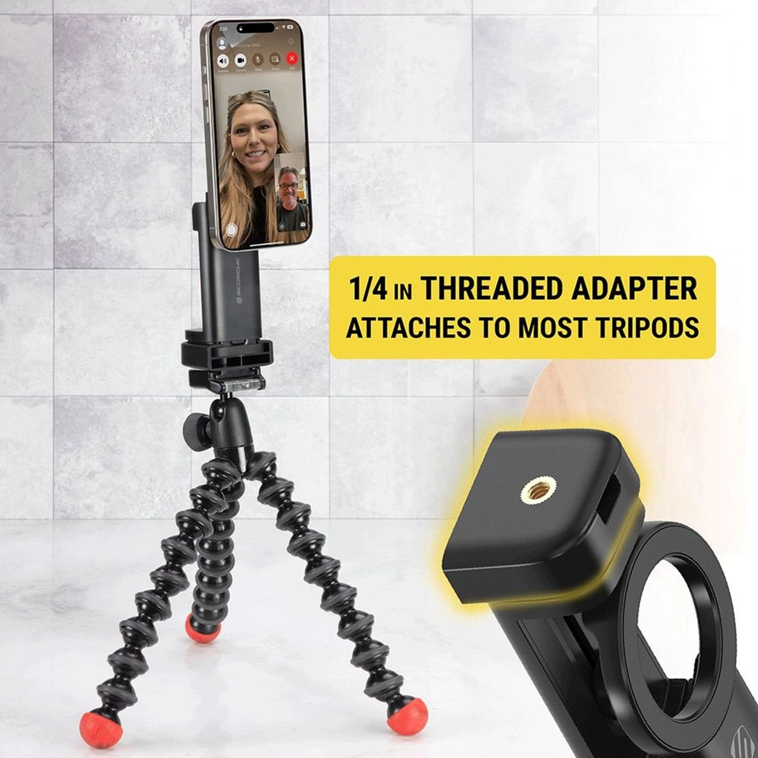 Universal Folding Phone Mount - Foldable Travel