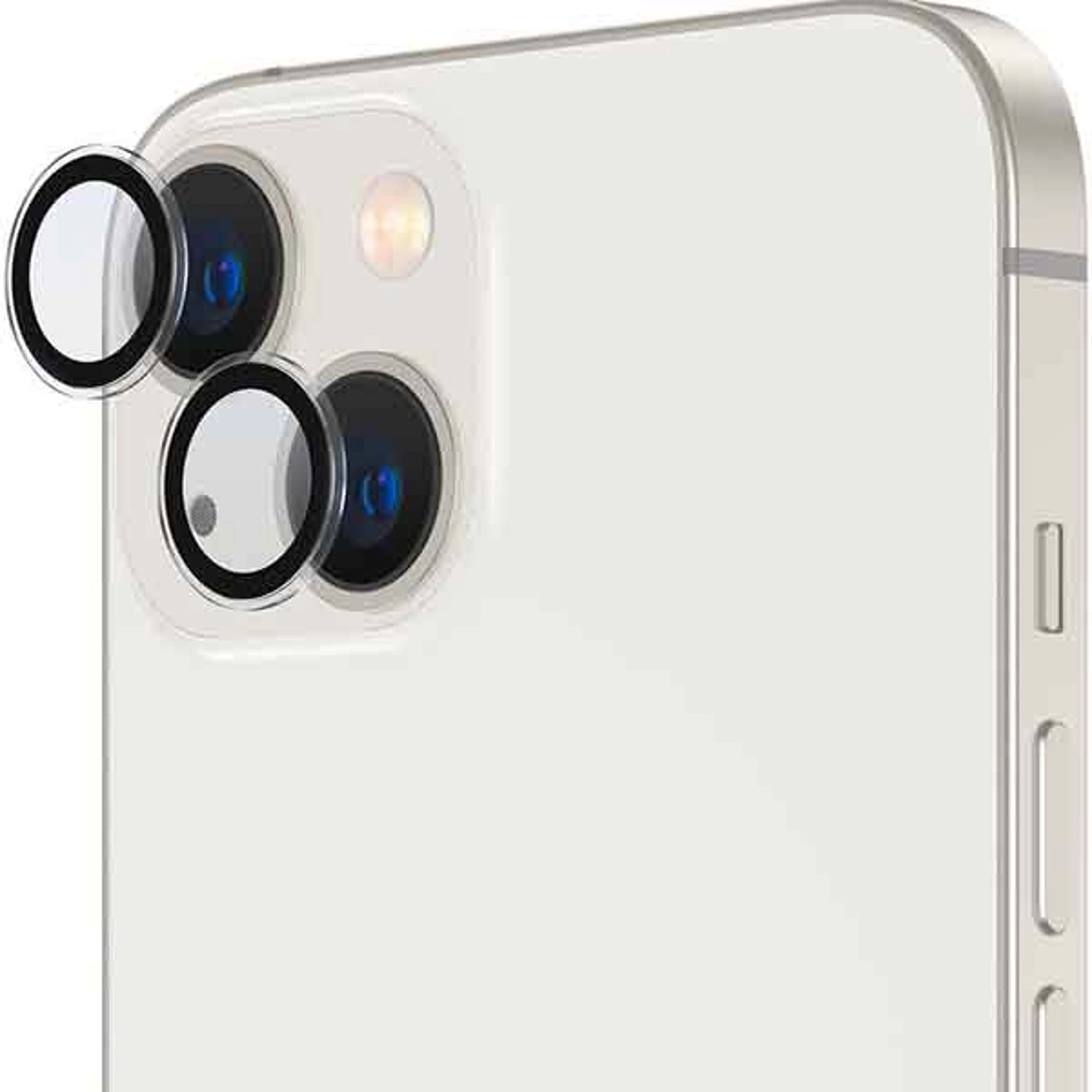 Electronic Silk Road Corp. Clear Scratch-Resistant Tempered Glass Camera Lens Protector for iPhone 14 Plus (2-Pack)