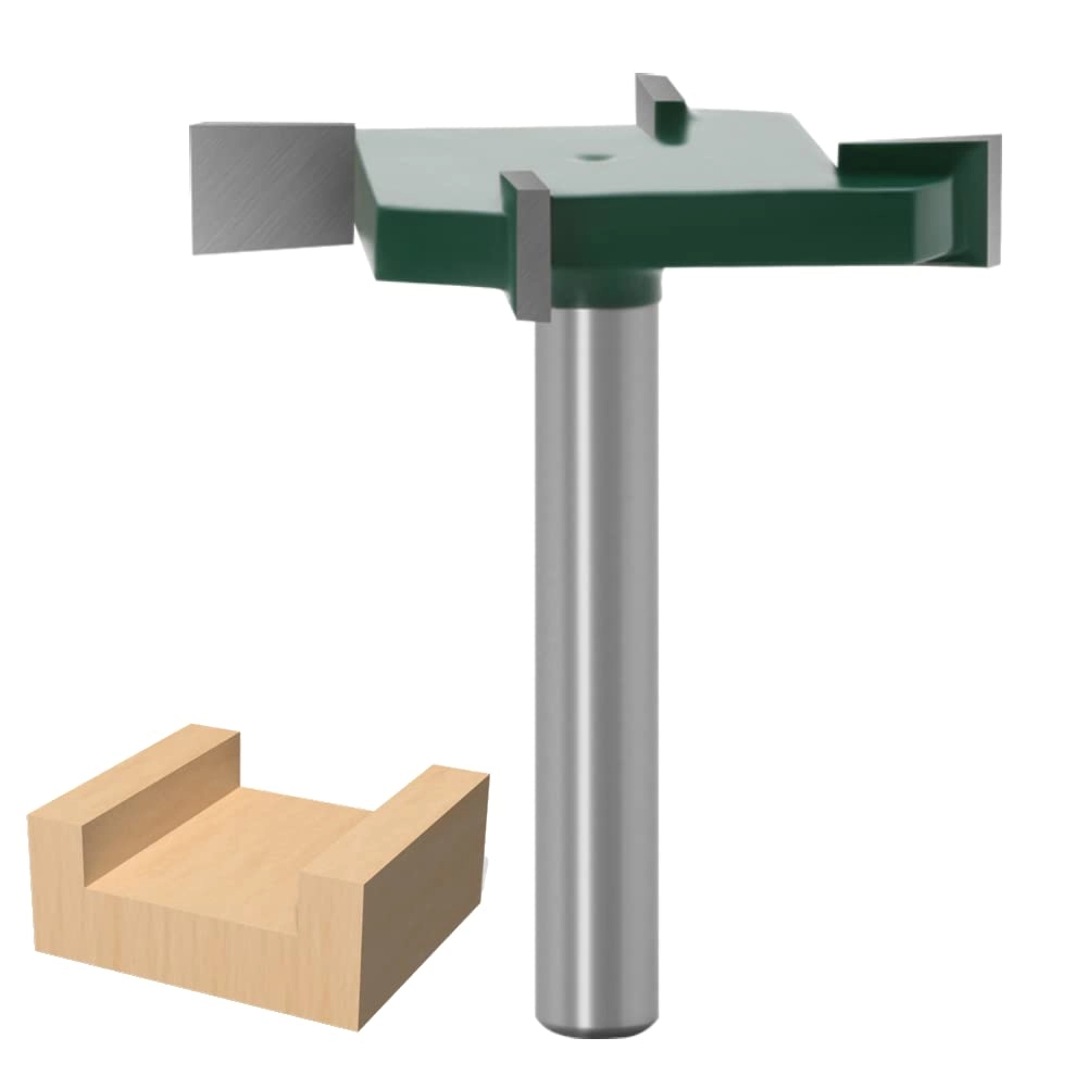 CNC Spoilboard Surfacing Router Bit - 40mm 1/4 Inch