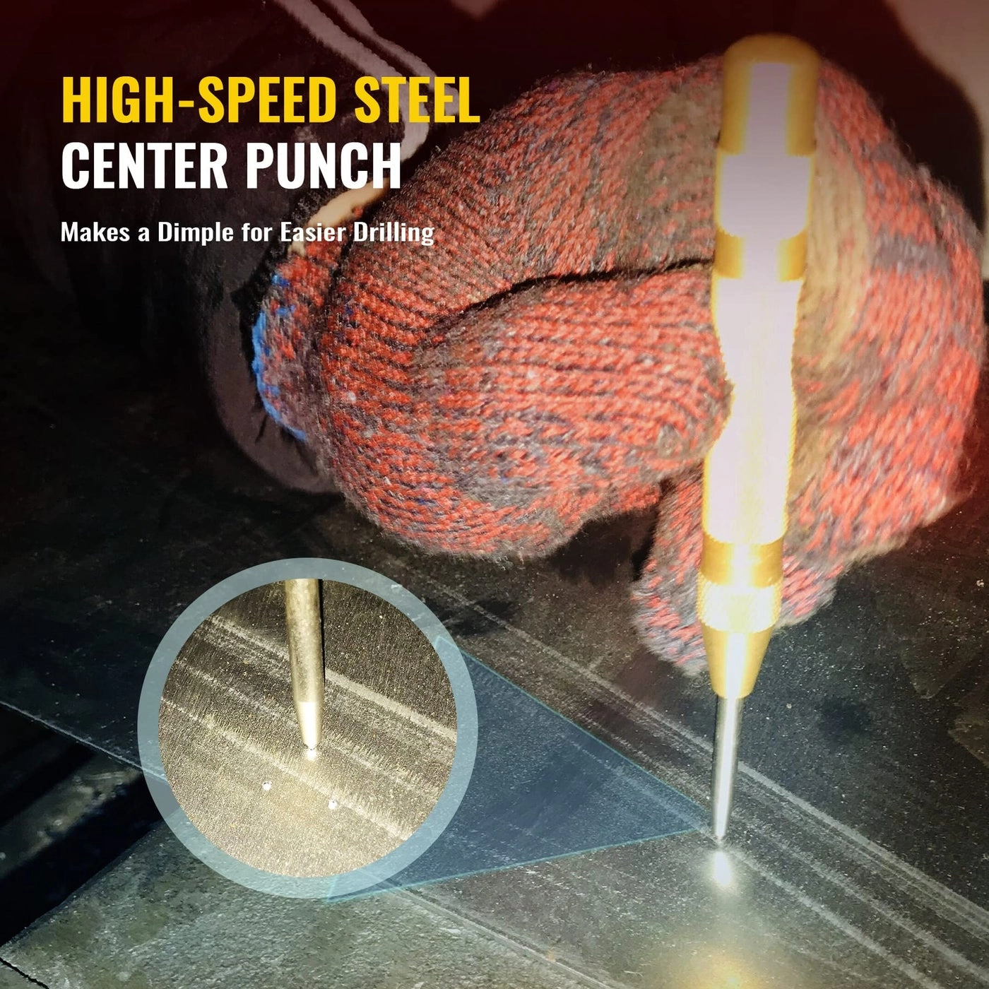 Step Drill Bit Set - 5 pieces high speed titanium 1/8" to 1-3/8"