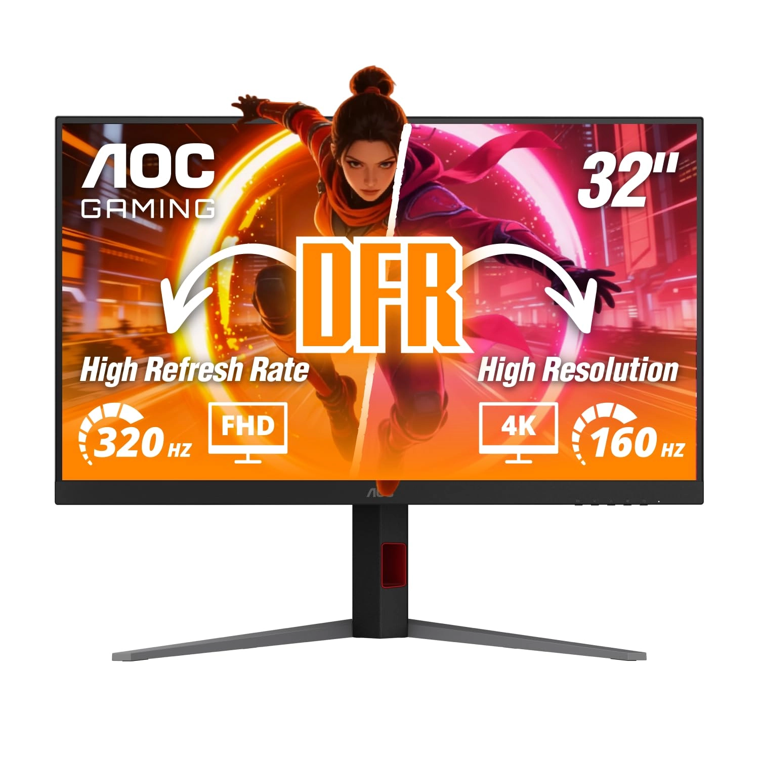 AOC U32G4 - 31.5 Inches 3840 x 2160 Pixels