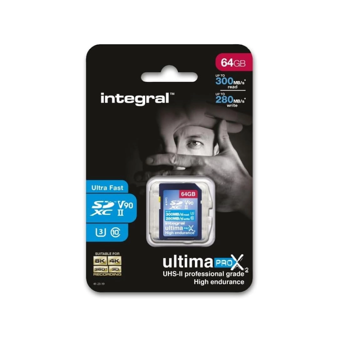 Integral UHS-II SD Card V90 - 64GB