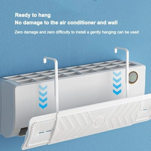 Three-in-One Air Conditioner Deflector - 60-93 cm Adjustable 180°