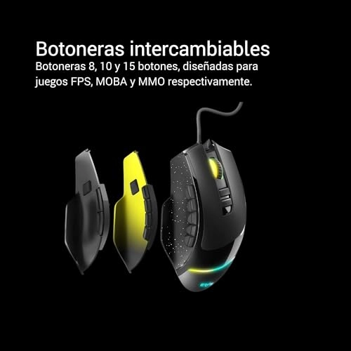 ESG M5 Triforce Gaming Mouse - Wired