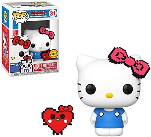 FUNKO Hello Kitty - Sanrio - Anniversary Chase 8-Bit Pink Bow and Heart Buddy