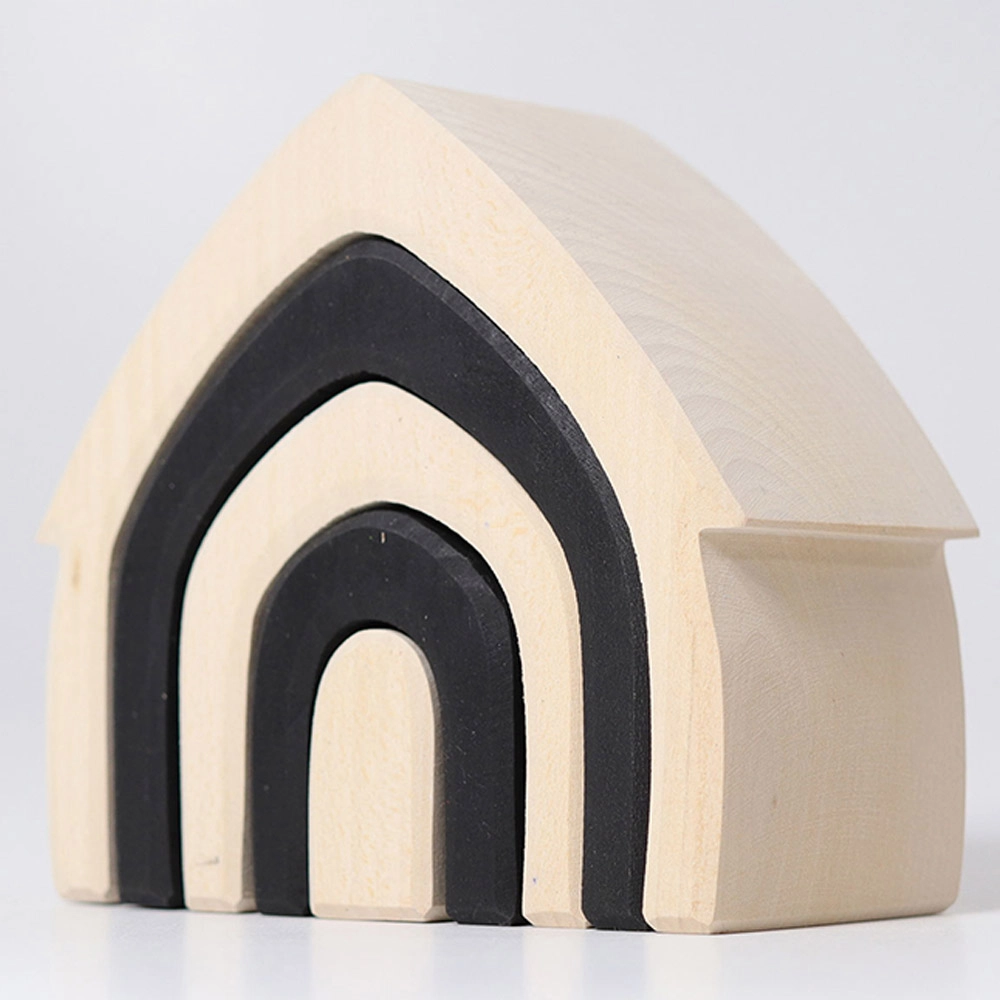 Stacking House - Suitable for 1 year and above 5 pieces