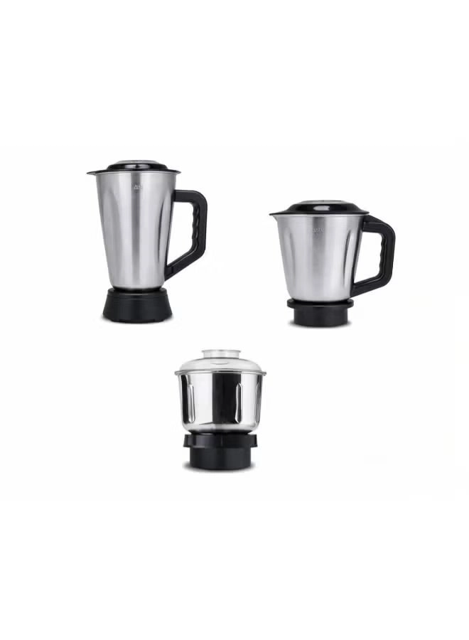 3-in-1 Mixer Grinder & Blender - 1.5L 0.9L 0.3L 800W