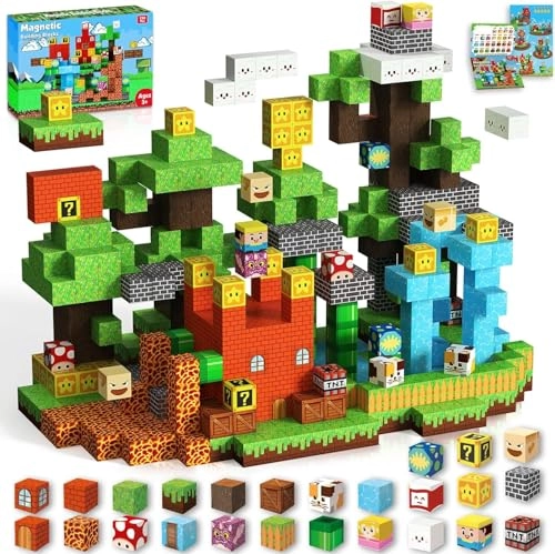 Magnetic Blocks - 150 pcs Game Castle