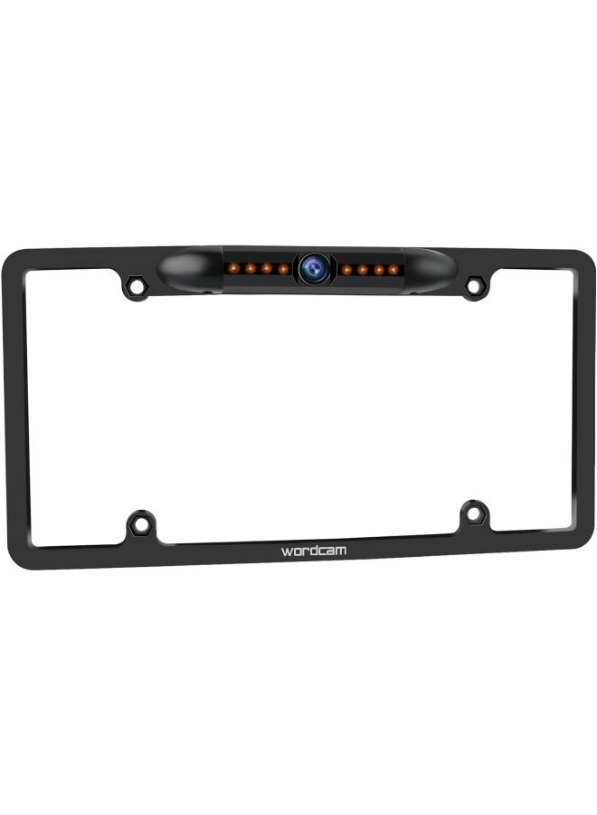 License Plate Frame Rear View Backup Camera - Night vision