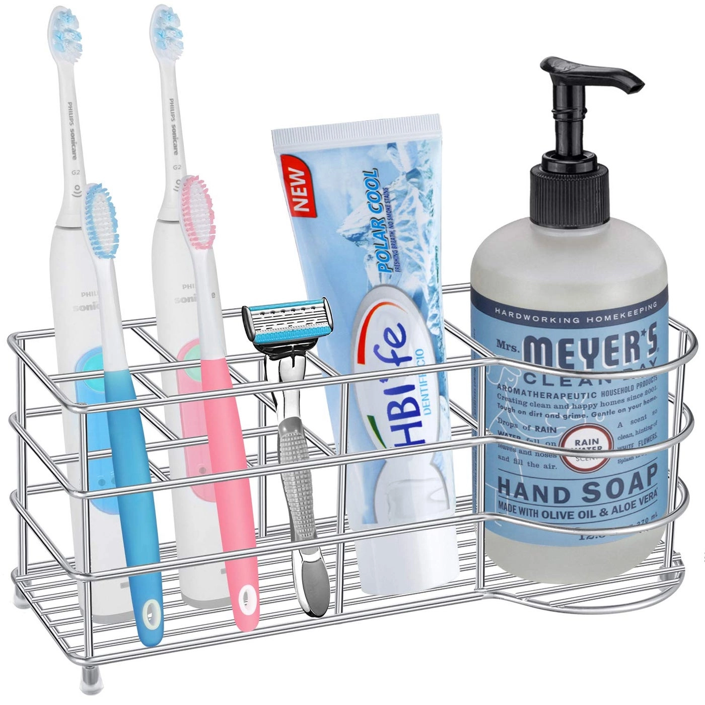 Electric Toothbrush Holder - 2 electric 3 regular