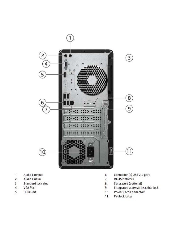290 G9 Desktop Pro - i5-12400 4GB 256GB