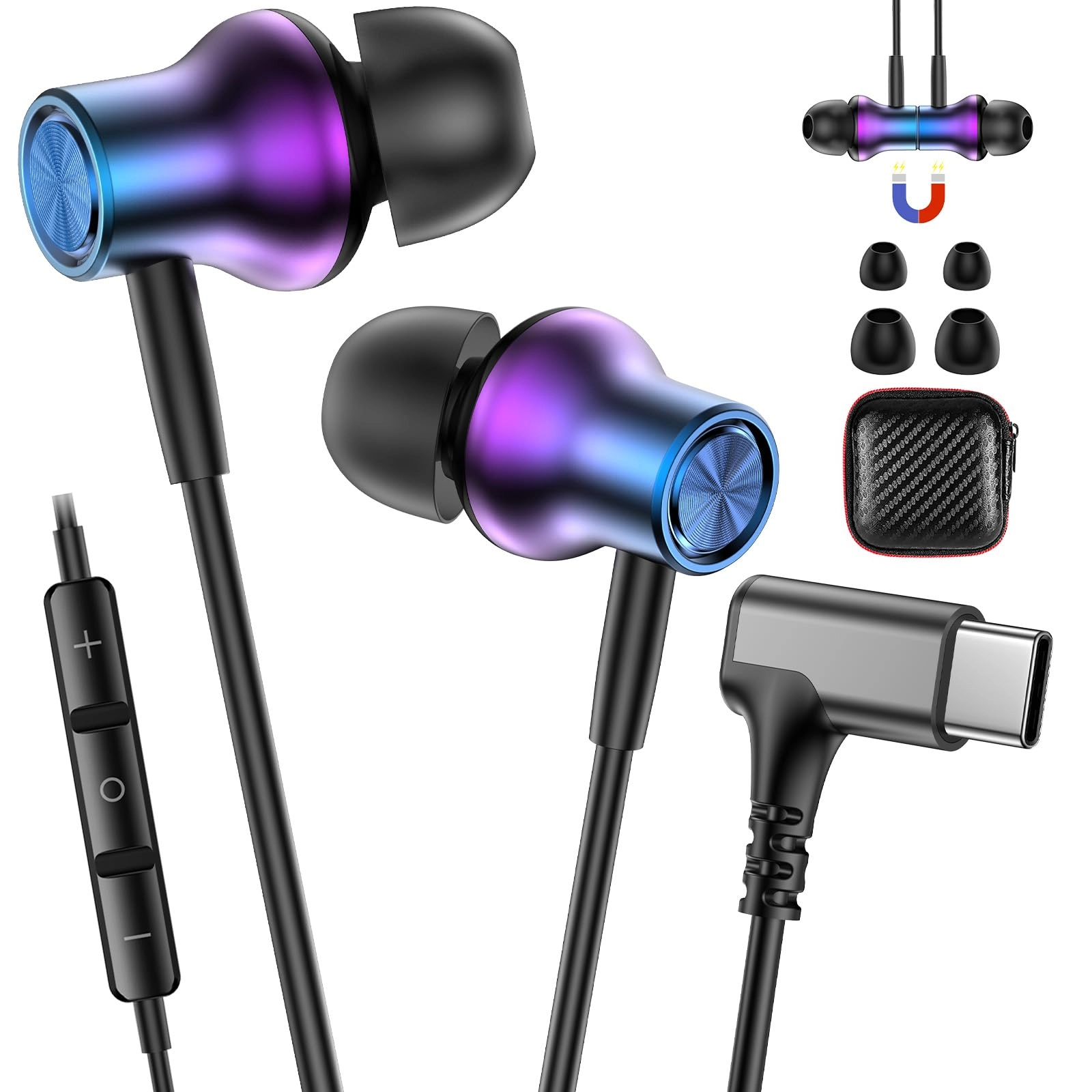 ACANDYA USB C Earbuds Wired Earbud