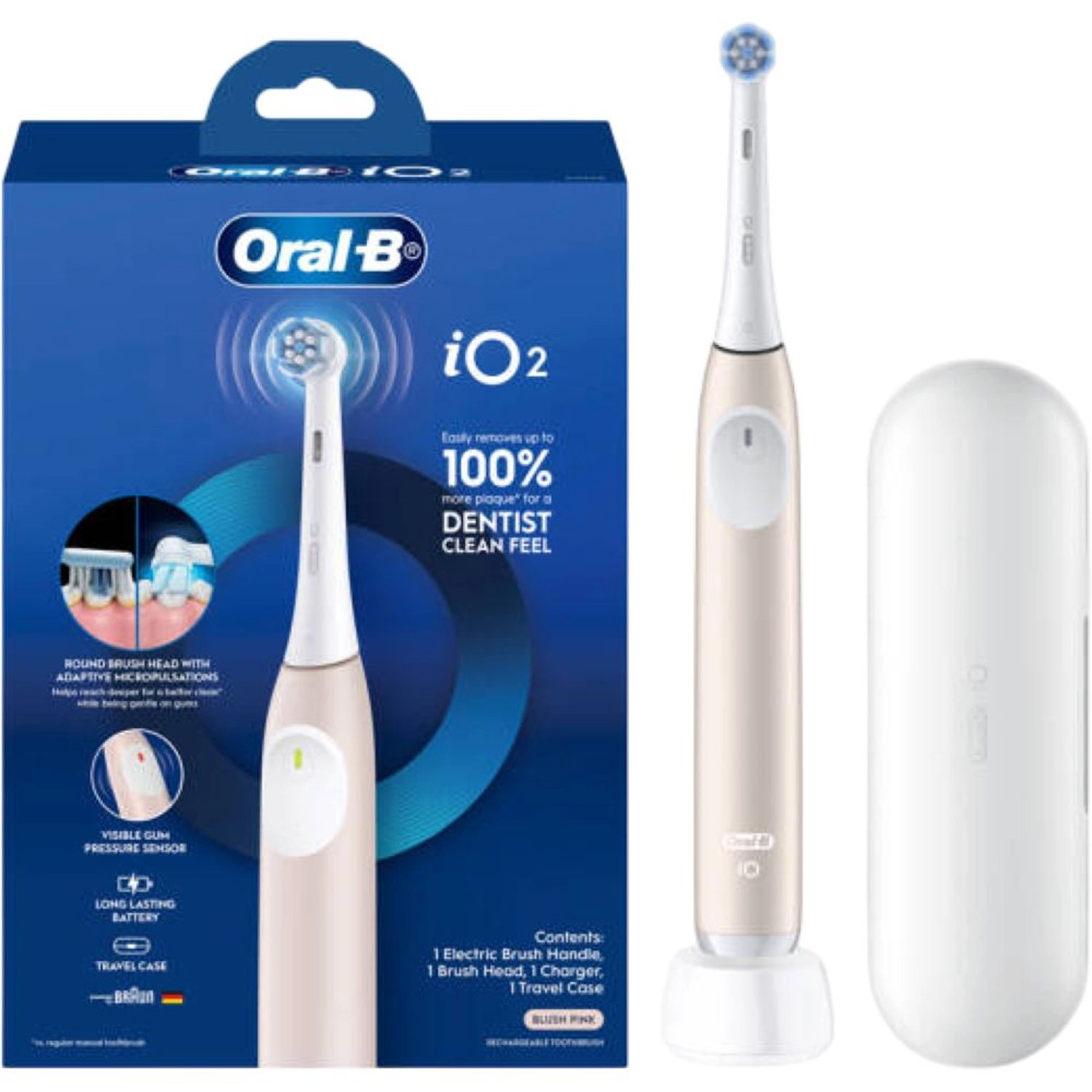 iO Series 2 - Electric Toothbrush White Gum Pressure Sensor