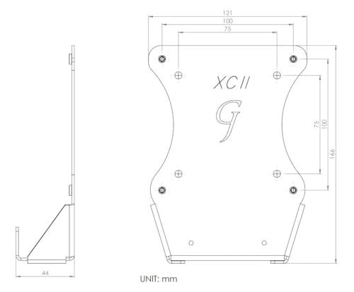 VESA Adapter - 75mmx75mm 100mmx100mm