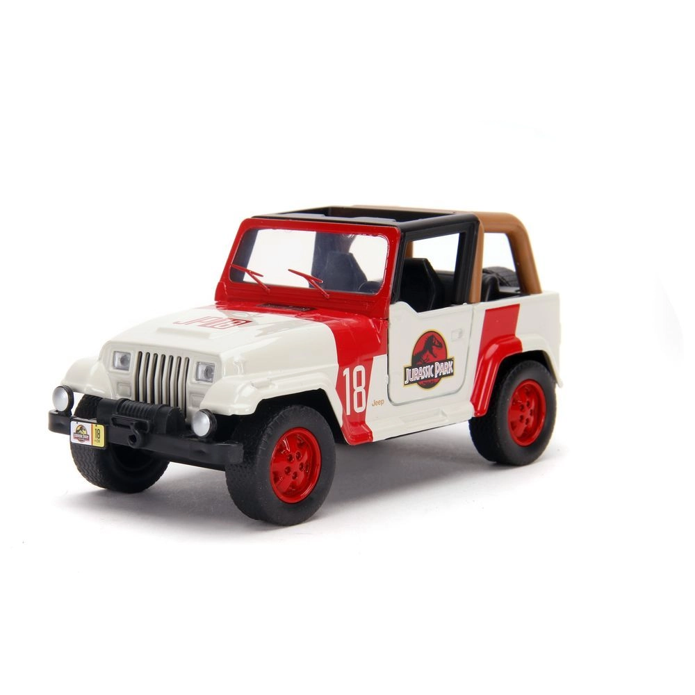 Jurassic Park Jeep Wrangler - 1:32
