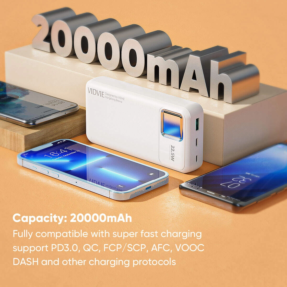 PB768 - 20,000mAh Fast Charging Dual USB