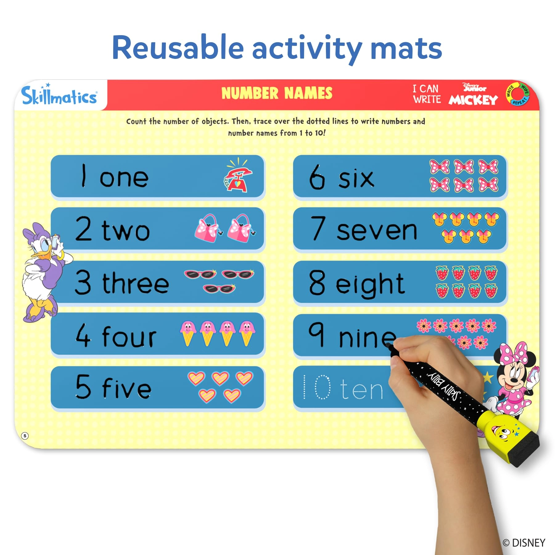 I Can Write Disney Mickey - Ages 3, 4, 5, 6