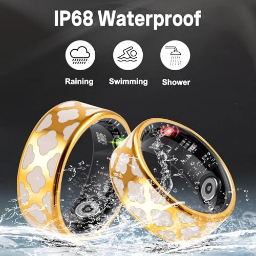 Smart Health Ring - Heart Rate Blood Oxygen Sleep Monitor