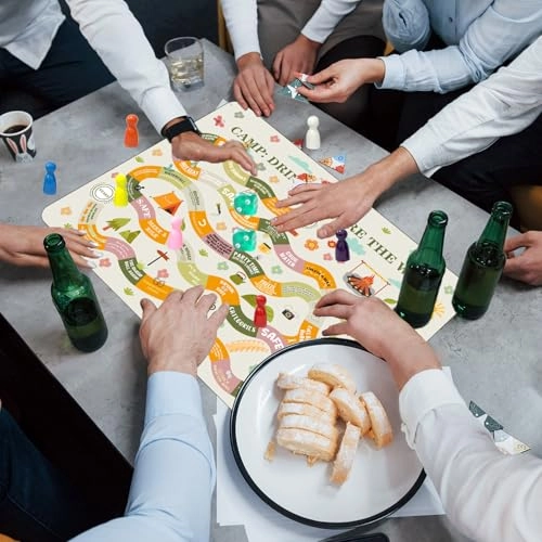 Camping Drinking Game - 21 years and up