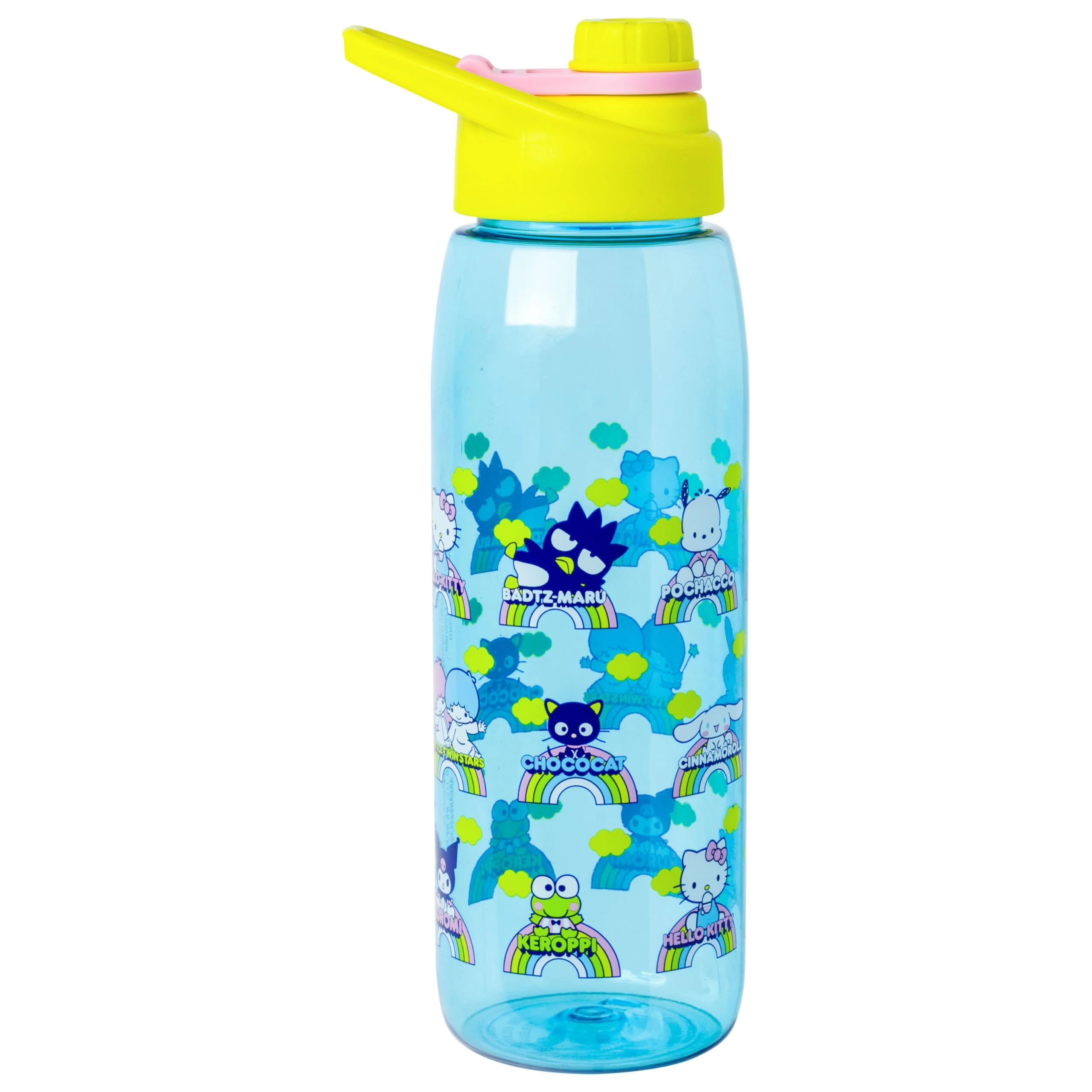 Silver Buffalo Hello Kitty and Friends Water Bottle Screw-On Lid