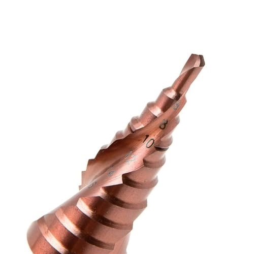 Cobalt Cone Step Drill Bit - Cobalt 1 Piece 3-12/3-14/4-12/4-20/4-22/4-25/4-32/5-21/5-27/6-24mm