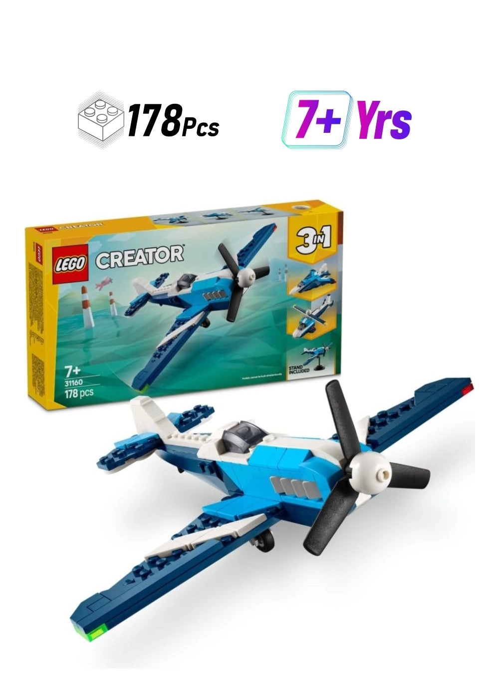 Creator 3in1 Aircraft: Race Plane