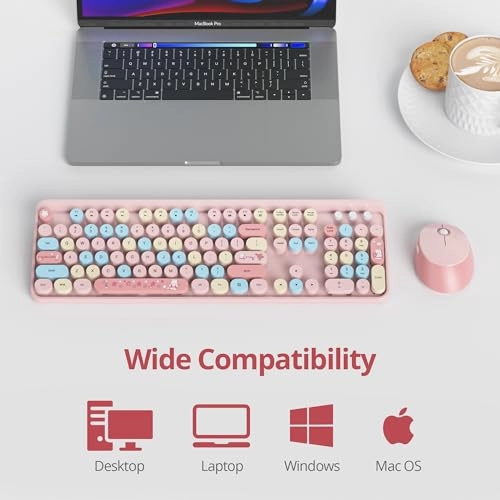 Wireless Keyboard & Mouse Set - US Wireless