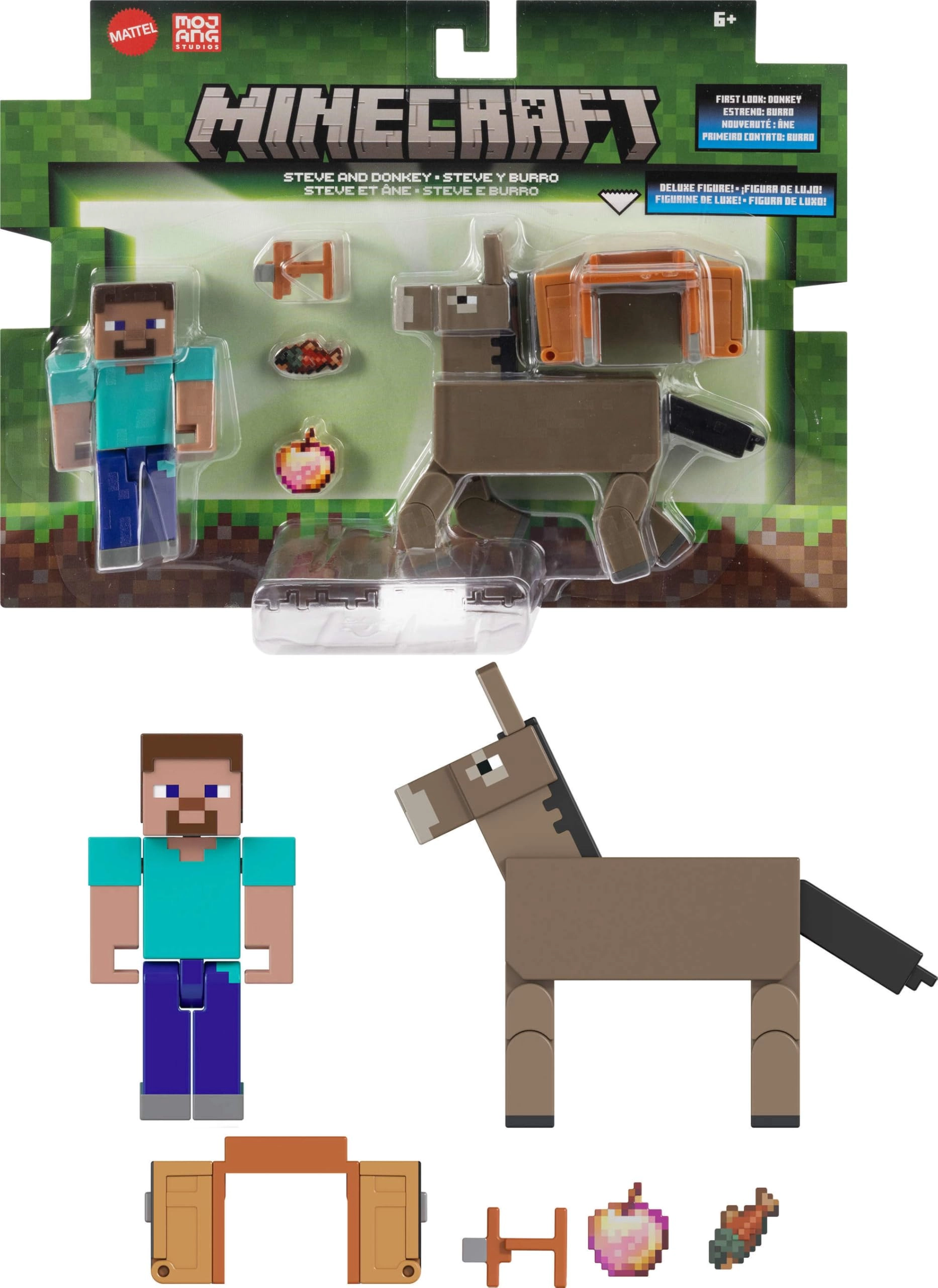 Steve & Donkey - 6 years old 6 2-Pack